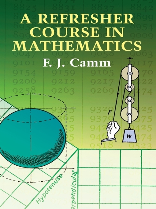 Title details for A Refresher Course in Mathematics by F. J. Camm - Available